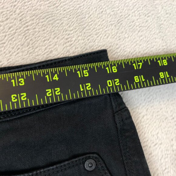 J.Jill Womens Jeans Sizze 6 Authentic Fit Slim Ankle Denim Black Casual Classic - Picture 7 of 14